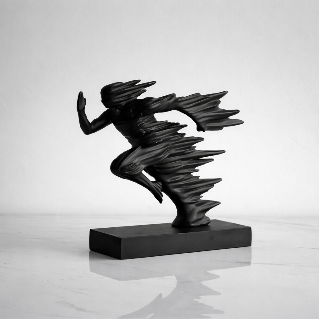 Velocity Fragment Sculptural Figure