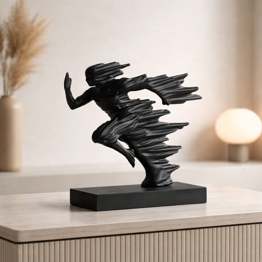 Velocity Fragment Sculptural Figure