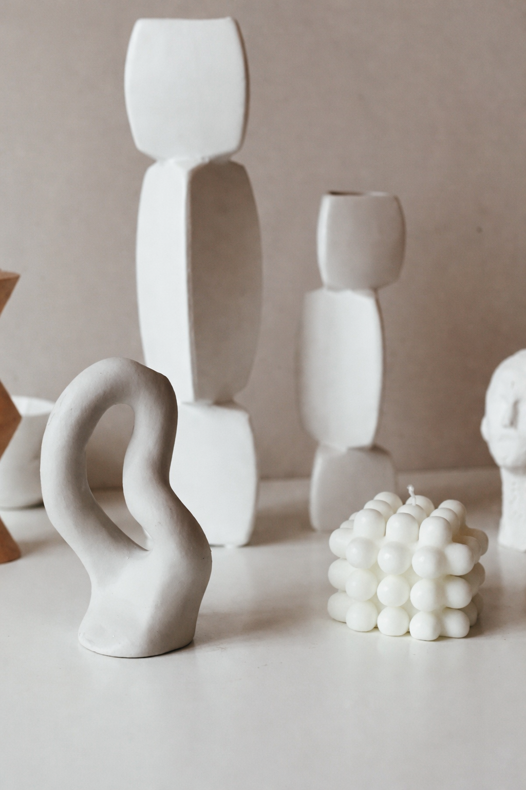 Nordic Abstract Ceramic Vase